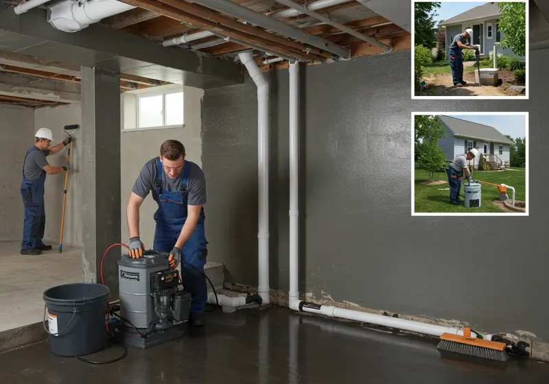 Basement Waterproofing and Flood Prevention process in Bridgewater, MA